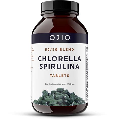 Chlorella | Spirulina Tablets - 1000 count - Earth Circle Organics Wholesale