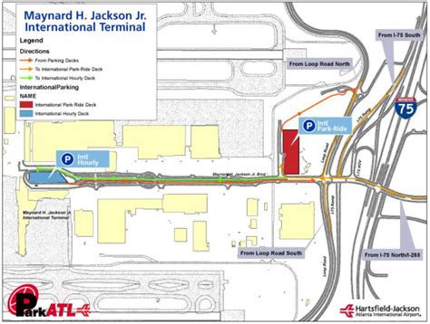 Atlanta Airport Terminal T Map | Map of Atlantic Ocean Area