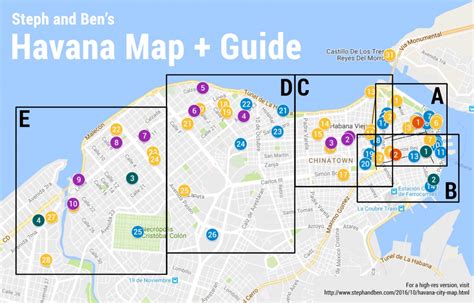 Old Havana Walking Tours (Maps+Texts) - Cuba - Cruise Critic Community - Havana City Map ...