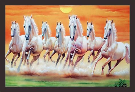 7 Running Horse Wallpaper 4k For Pc : Vastu Papper Multicolour Shastra Teahub 30x18 Intended ...