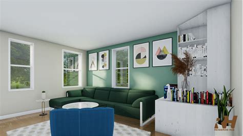 The House Interior Design & 3D Rendering :: Behance