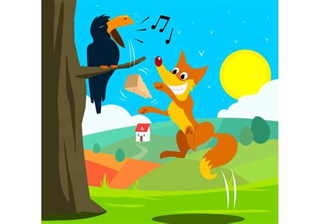 The Fox And The Crow Story For Children With Moral