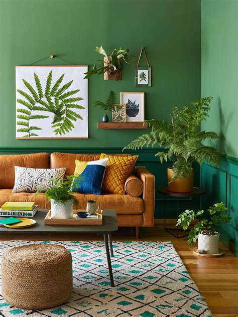 Brown Couch Living Room, Living Room Green, Green Rooms, Living Room Inspo, Couches Living Room ...