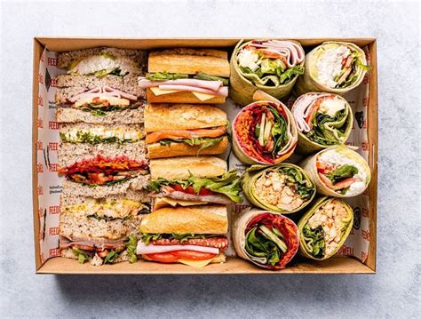 Sandwich, Wrap and Baguettes Platter - Feedwell