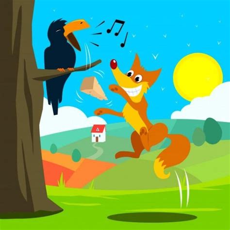 The Fox And The Crow Cartoon