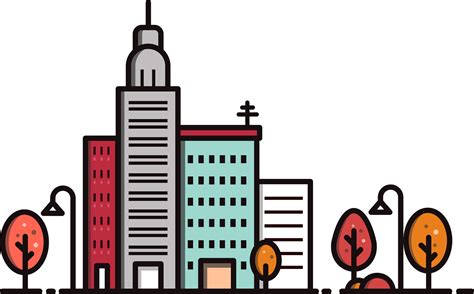 City Clipart Png - City Buildings Clipart Png Transparent PNG - Clip Art Library