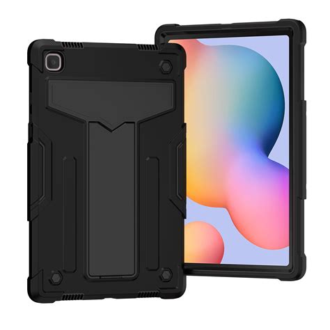 Galaxy Tab A7 10.4" Case SM-T500 T505, Alltyech Hybrid Dual Layers Kickstand Shockproof Drop ...