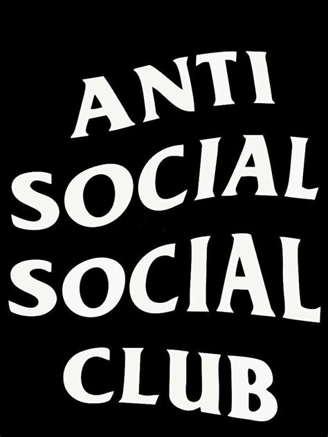 Anti social social club logo | Anti social, Anti social social club, Social club