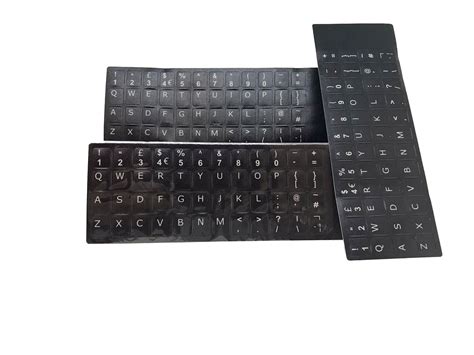 UK-English layout keyboard stickers with £ key. – CandTtech