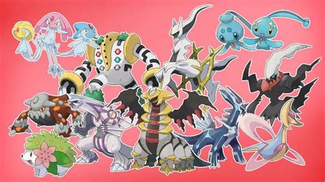 All Mythical & Legendary Pokémon, by Generation (2022)