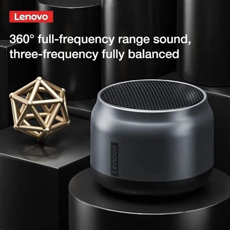 Lenovo K3 Mini Bluetooth Speaker Price in Bangladesh - BlackBud