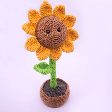 Sunflower Amigurumi - PDF Crochet Pattern