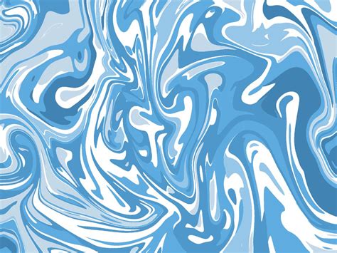 Blue Swirl Wallpaper | Aesthetic Blue Swirl Wallpaper