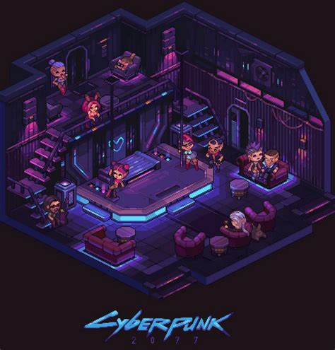 Cyberpunk 2077 pixel art by Arthur Vista : r/PixelArt