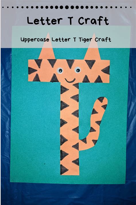 Uppercase Letter T Craft for Preschool - Home With Hollie