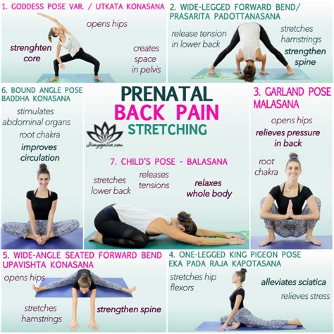 Pregnant Stretches For Back Pain Top 7 Stretches - Jivayogalive