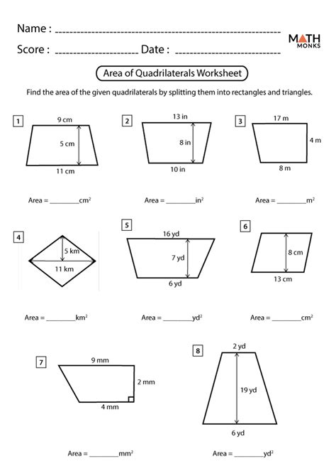 Area Of Parallelogram Worksheet – E Street Light