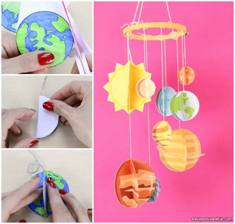 3D Paper Mobile Planets Craft Template – Solar System Craft - Phần mềm Portable