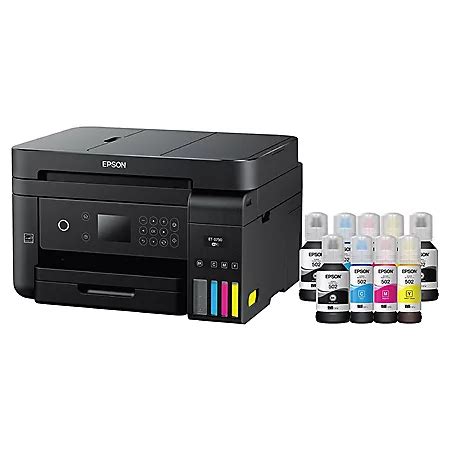 Epson WorkForce ET-3750 Special Edition EcoTank All-in-One Printer with Bonus Black Ink - Sam's Club