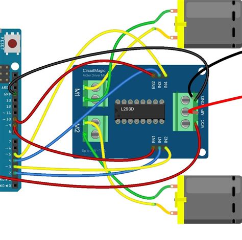 L293d Motor Driver Circuit Diagram Arduino - Infoupdate.org