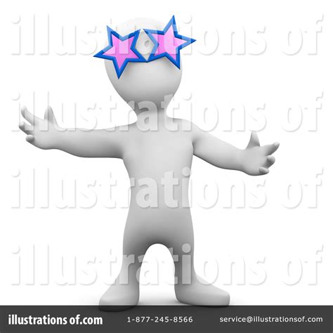 3d People Clipart #1640454 - Illustration by Steve Young