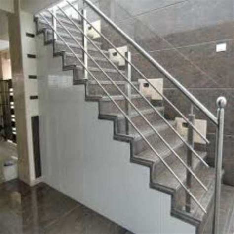 Stainless Steel Stairs Railings at Best Price in Baramati | Pawansoot Ss Work