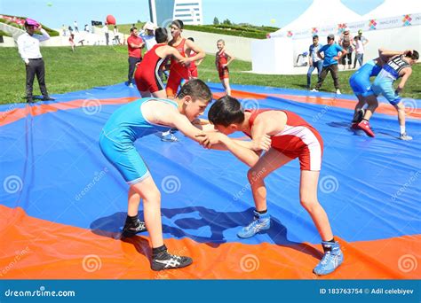 Kids Wrestling On The Floor - Boys Game Royalty-Free Stock Photo | CartoonDealer.com #21045339