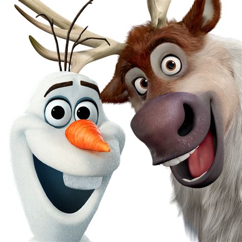 Olaf and Sven PNG by jakeysamra on DeviantArt