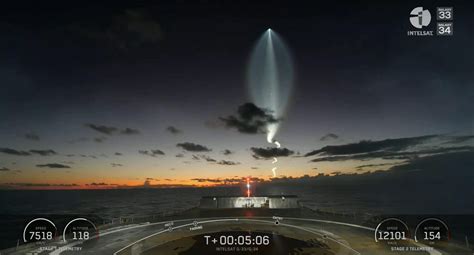 SpaceX drone ship captures Falcon 9 'jellyfish' from a new angle