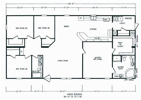 4 Bedroom Floor Plan With Dimensions | Floor Roma