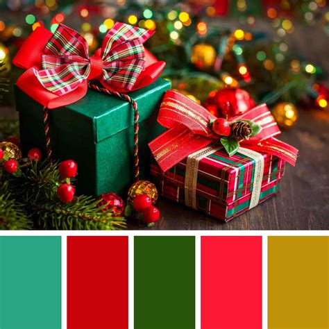 28 Beautiful Christmas Color Palettes (2024) • Colors Explained | Christmas color palette ...