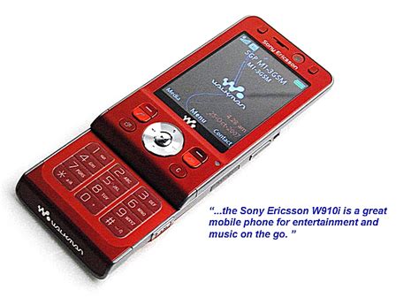 First Looks: Sony Ericsson W910i Walkman Phone - HardwareZone.com.sg