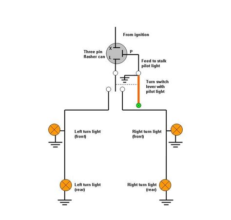 Turn Signal Wiring Diagram Simple