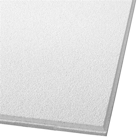 Armstrong Ceilings (Common: 24-in x 24-in; Actual: 23.781-in x 23.781-in) Dune 12-Pack White ...