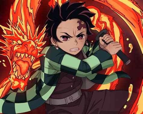 3072x1728 Demon Slayer HD Tanjiro Kamado Art 2022 3072x1728 Resolution Wallpaper, HD Anime 4K ...