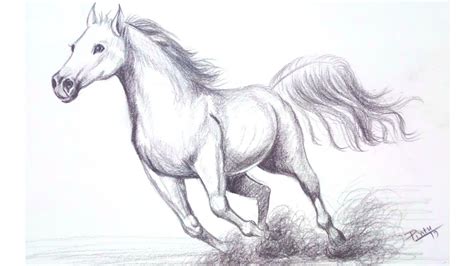 Horse drawing Charcoal Art & Collectibles jan-takayama.com