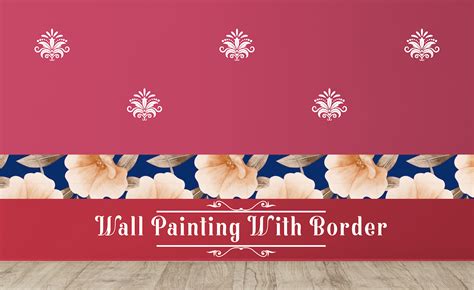 DIY Project For Painting Borders On Walls To Get An Indian Touch