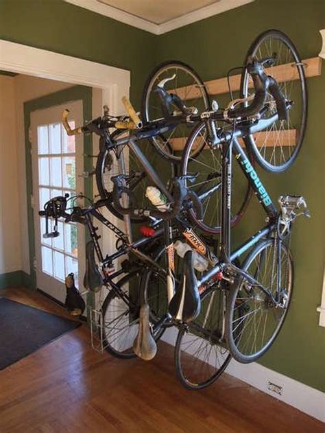 Bike Rack Wall Diy