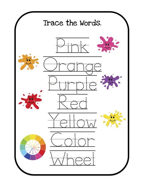 free preschool color matching worksheet - learning colors printable preschool printables ...