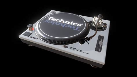 Technics SL-1200 MK2 Turntable - Buy Royalty Free 3D model by Igor Harmendani (@igorharmendani ...