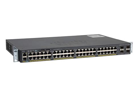 Cisco Catalyst 2960X-48TS-L Network Switch, 48 Gigabit Ethernet Ports, 4 1G SFP Uplink Ports ...