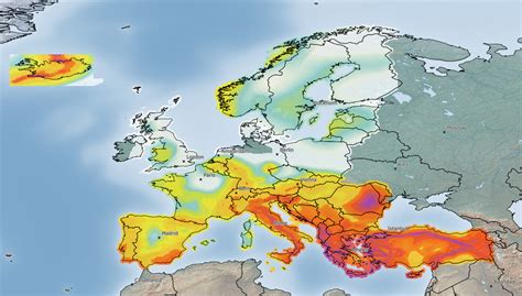 EFEHR | The earthquake hazard map of Europe