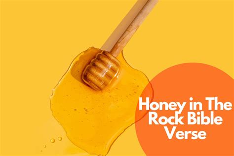 Honey in The Rock Bible Verse | 5 Powerful Bible Reverences – Bible Verses of the day