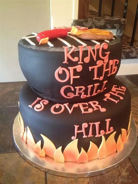 over hill | Funny 50th birthday cakes, Funny birthday cakes, 50th birthday cake