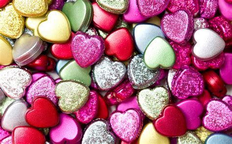 Colorful Hearts Wallpaper (66+ images)