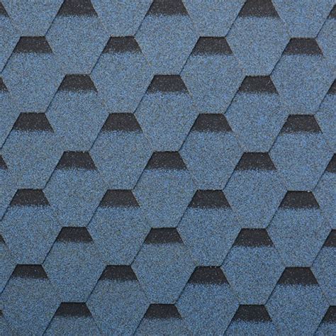 Discount OEM/ODM Supplier Fiber Glass Roof Shingles - Harbor Blue Hexagonal Asphalt Roof Shingle ...