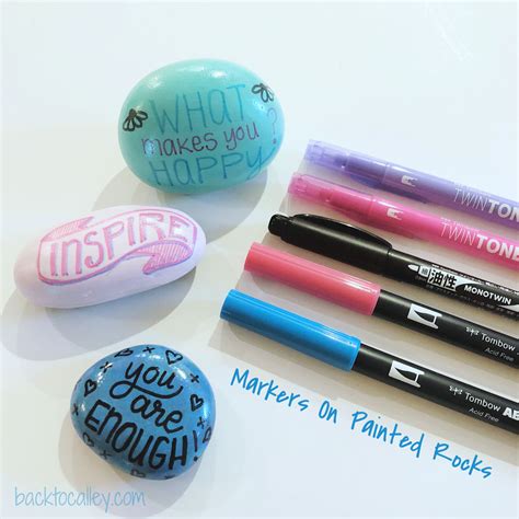 Writing on Painted Rocks – My Favorite Markers — A Tampa Lifestyle, Travel & Green Living Blog ...