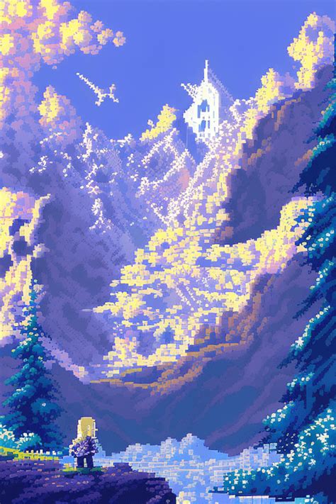 Worlds of Pixel Art 469 - Worlds of Pixel Art | OpenSea | Kreuzstich