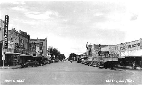 Main Street Smithville, Texas