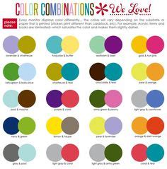 Color matching chart on Pinterest